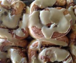 Caramel butterscotch scrolls
