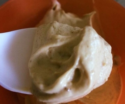 Banana peanut ice cream - dairy free 