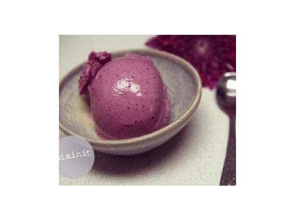 Blueberry Frozen Yoghurt