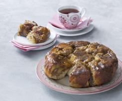 Sticky buns with brown sugar glaze