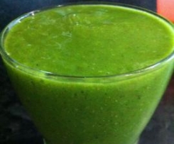 Tasty green smoothie