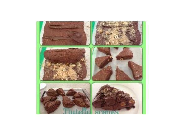 NUTELLA SCONES