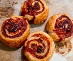 Chicken, Cheese and Vegemite Scrolls.