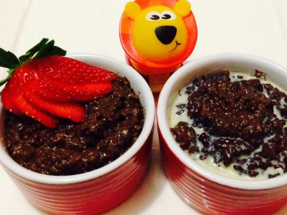 Chocolate Rice Pudding