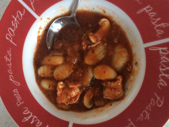 Chicken, Bacon and Tomato Gnocchi 