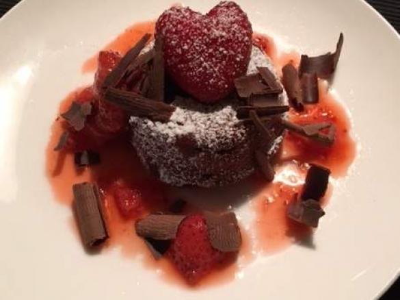 Dark Chocolate Lava Cakes