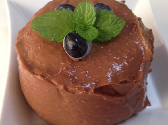 Oaty Chocolate Custard