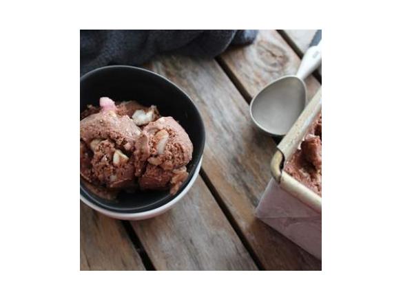 Rocky road ice cream