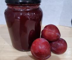 Low Sugar Plum Jam or Apricot Jam