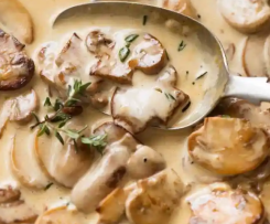 Creamy Garlic & Mushroom Sauce