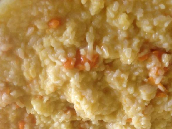 Sweet potato risotto 