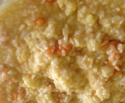 Sweet potato risotto 