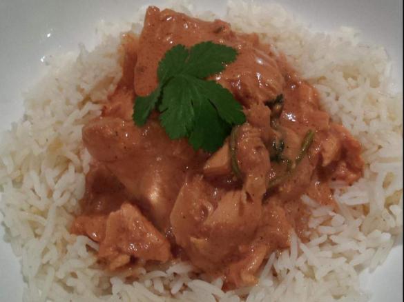 Salmon Tomato Curry