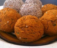 Paleo Salmon and Sweet Potato Balls (grain/dairy free) - TODDLER FINGER FOOD!