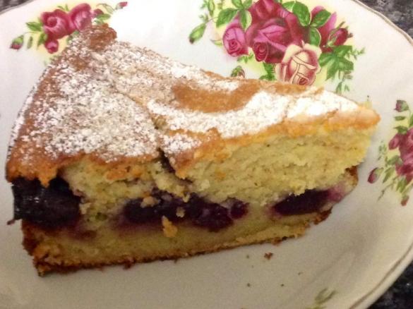Ricotta Cherry  Cake