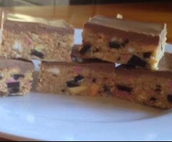 Liquorice Allsorts Slice