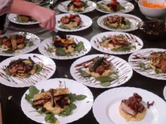 Kumara Mash for base of Stack Meal