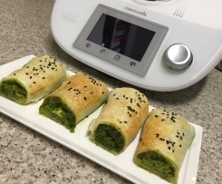Fresh Ricotta and Spinach Rolls