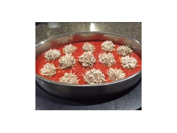 Porcupine Meatballs