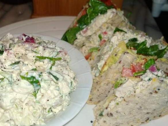 CHICKEN,DILL,RED ONION SANDWICH SPREAD
