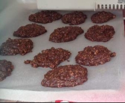 Husbands chocolate no bake cookies