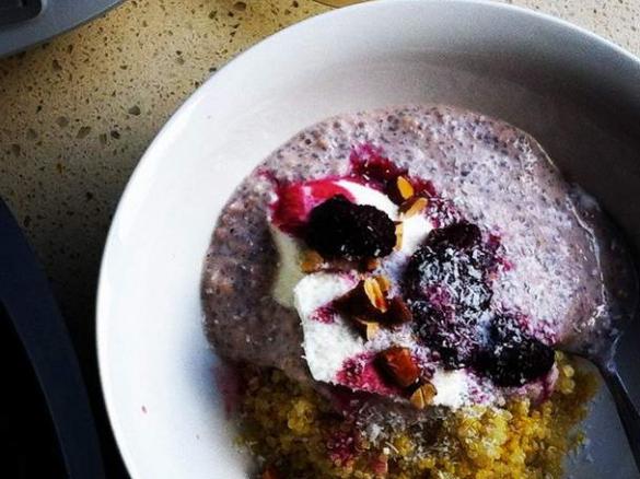 Berrylicious Breakfast Chia Pudding