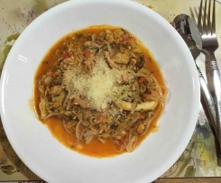 Spagetti Marinara With Konjac Noodles