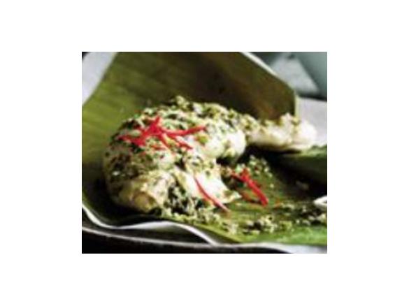 Chicken, Lime and Coconut Parcels