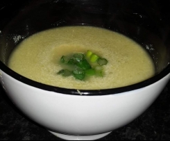 Curves Complete Creamy Asparagus soup w/lemon & parmesan