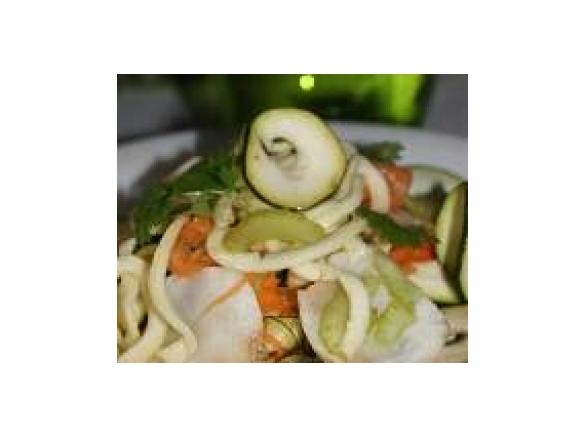 Pickled Salad with Corriander Paste