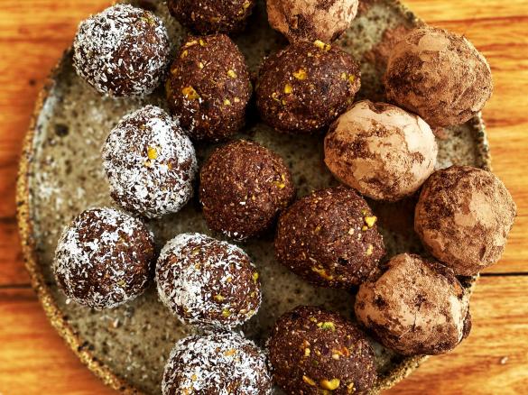 Cacao Pistachio Bliss Balls