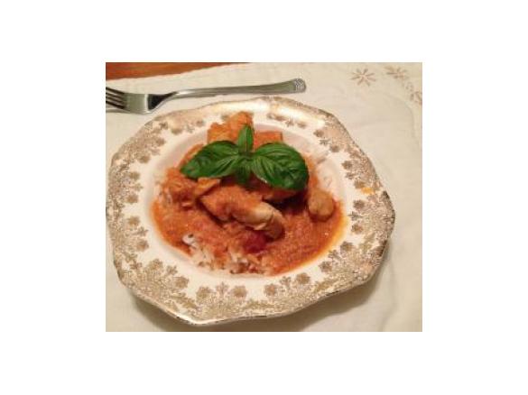 Tomato & Coconut Chicken Curry 