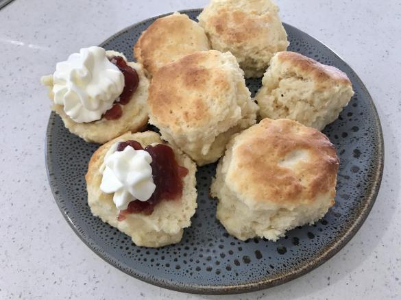 Fluffy scones
