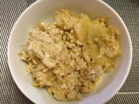 Easy Apple Crumble