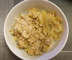 Easy Apple Crumble