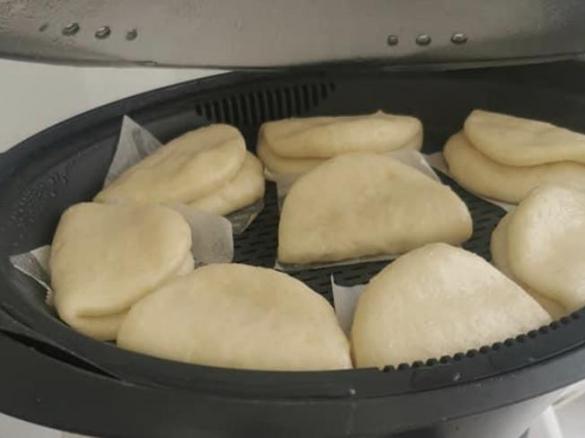 Bao buns.(makes 8)