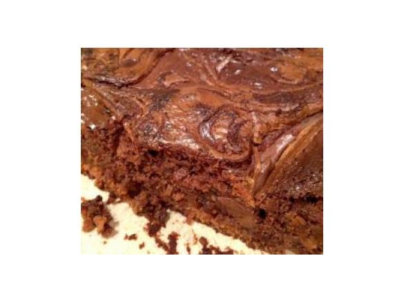 Nutella Brownies with Hazelnuts