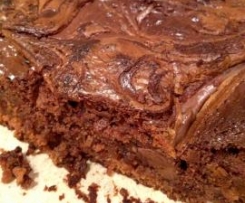 Nutella Brownies with Hazelnuts