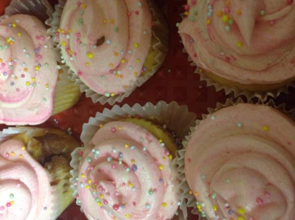 Bubble gum butter cream