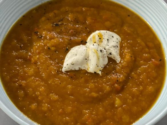 Next Level Pumpkin Soup