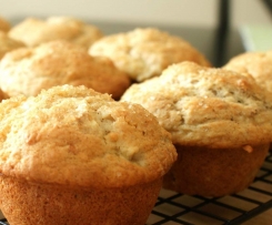 Apple, Pear and Cinnamon muffins (vegan, egg-free, dairy-free)