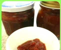 sweet spicy honey tomato jam (foodinajar)