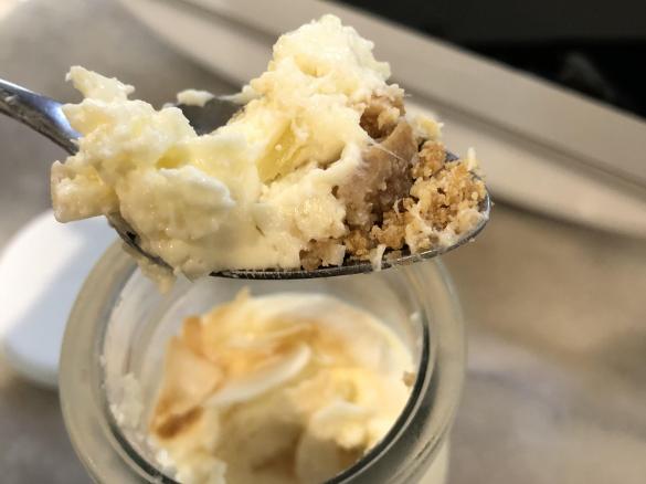 Pineapple Cheesecake Jars