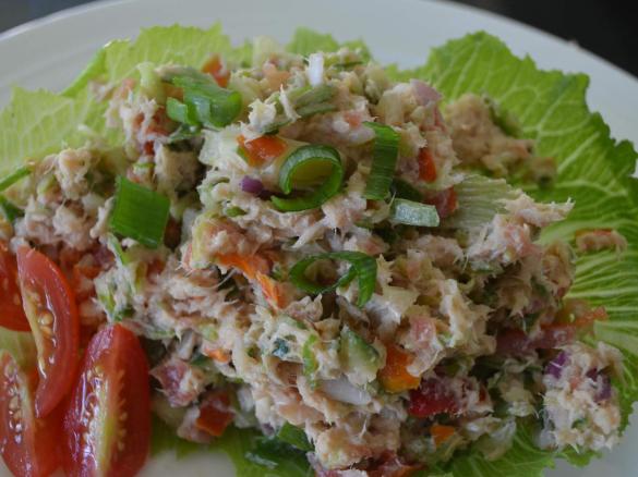 HCG Protocol Albacore Tuna Kebab Style  