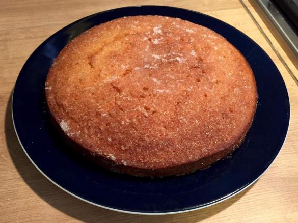 Lime Coconut Cake with Lime Drizzle