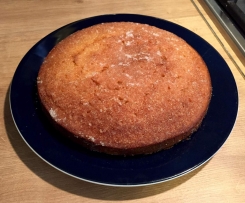 Lime Coconut Cake with Lime Drizzle