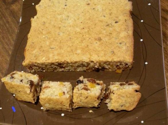 Easy Fruit Slice (Gluten Free Version)