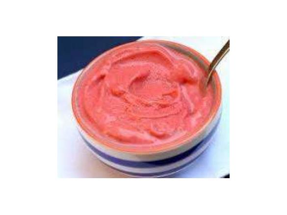 Strawberry ice cream