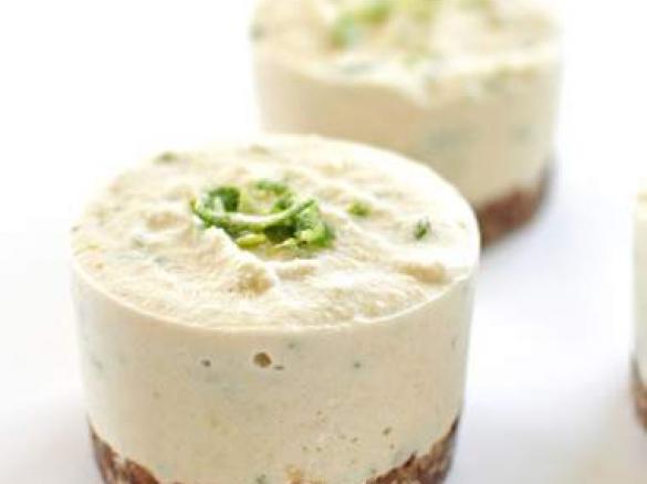 Clean Vegan Lime Cheesecake