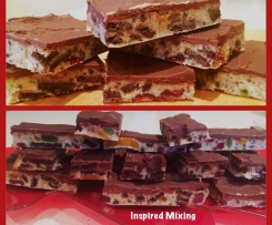 White Christmas Hedgehog Slice (Woman's Day Recipe)